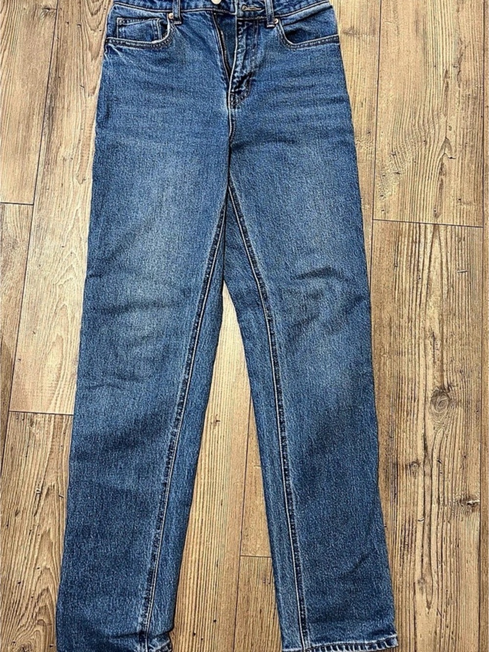 H&M Straight Leg Jeans in Blue US 4